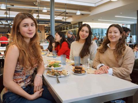 Guests at 2025 Celebration of Gratitude Thanksgiving dinner